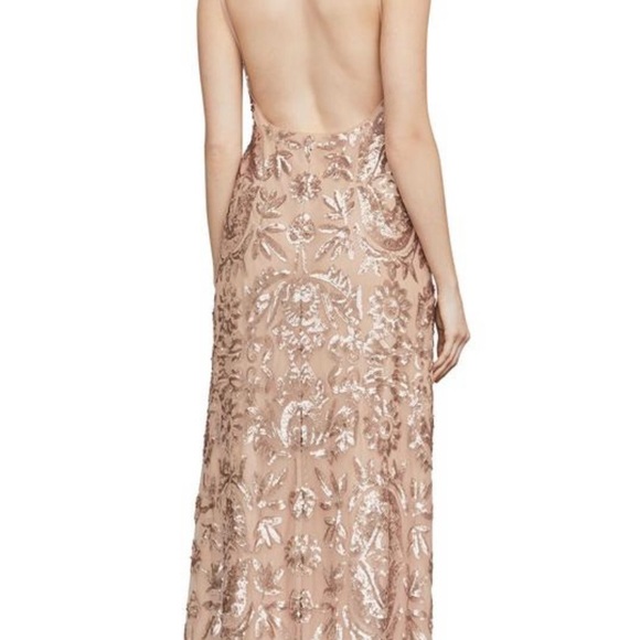 backless rose gold dress Sexy Rose Gold Mermaid Prom Dresses with Straps FD1528 – Viniodress main image 0